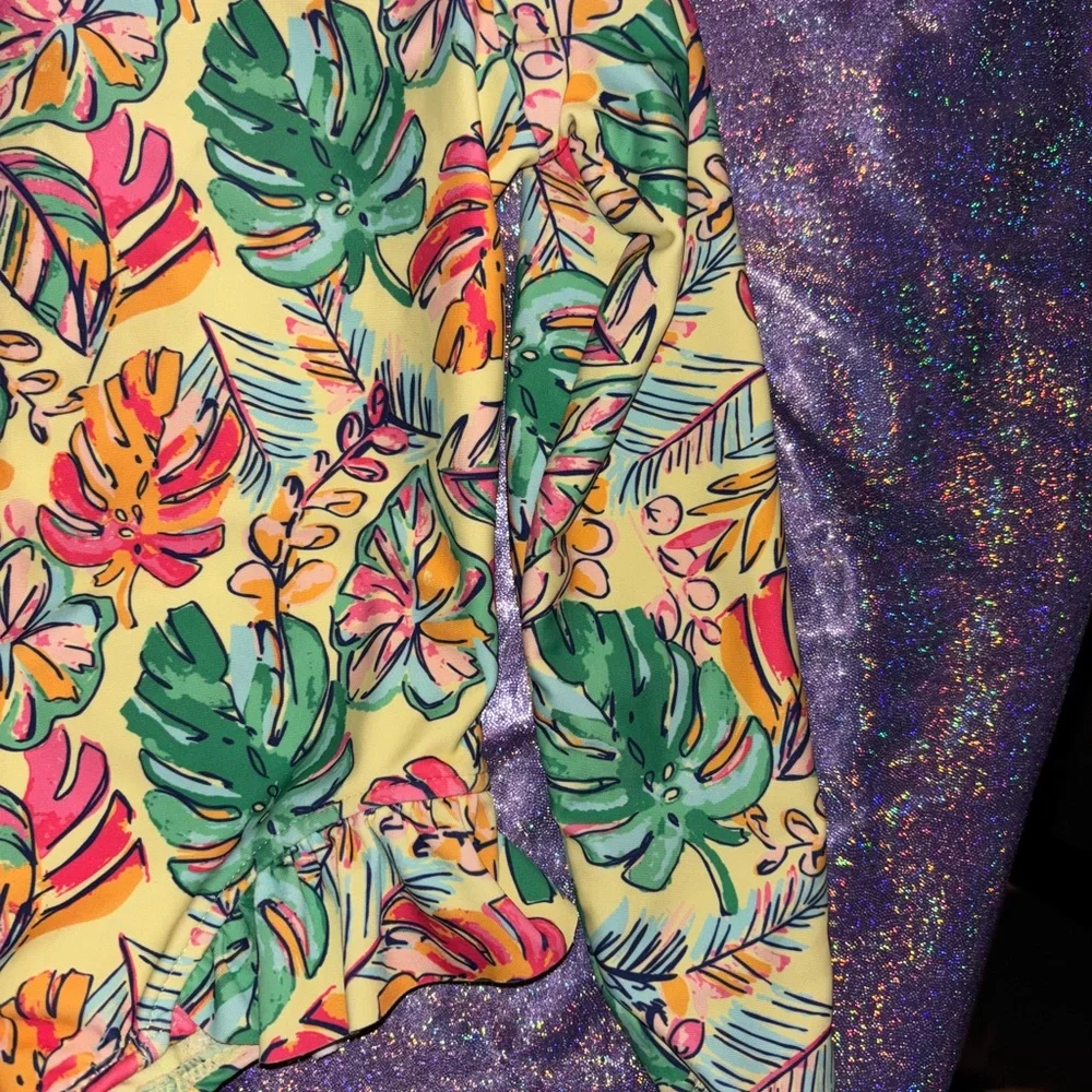 Floral Swimsuit Banana Boat
